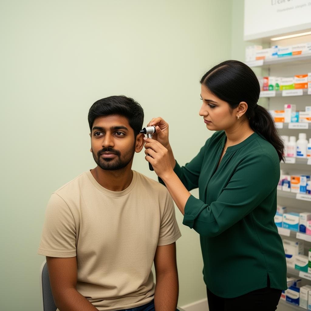 Private Ear Wax Removal consultation at Ditchling Pharmacy