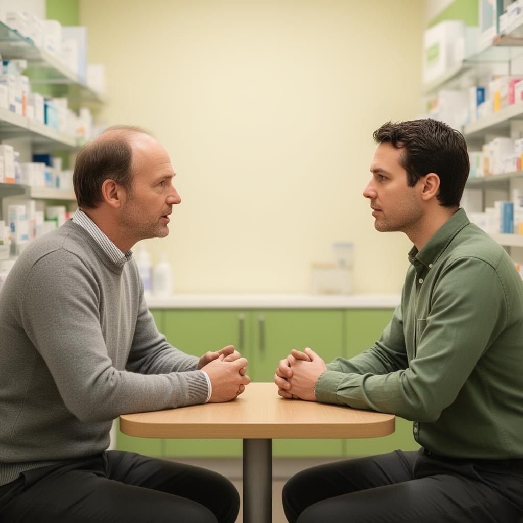 Private Hair Loss consultation at Ditchling Pharmacy