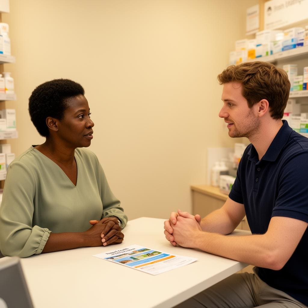 Private Travel Vaccine Centre consultation at Ditchling Pharmacy